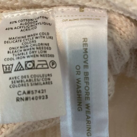 Loft V-neck Button-up Cozy Sweater XXL - Picture 5 of 5